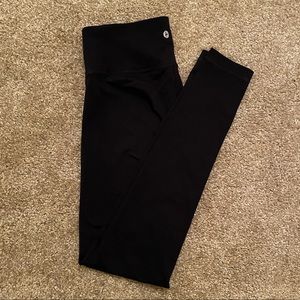 Black high waisted leggings